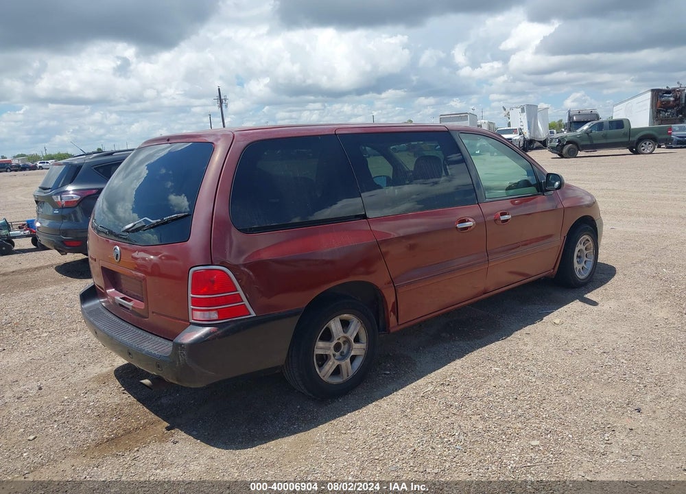 2004 MERCURY MONTEREY VIN: 2MRZA20294BJ11360
