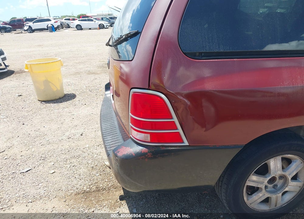 2004 MERCURY MONTEREY VIN: 2MRZA20294BJ11360
