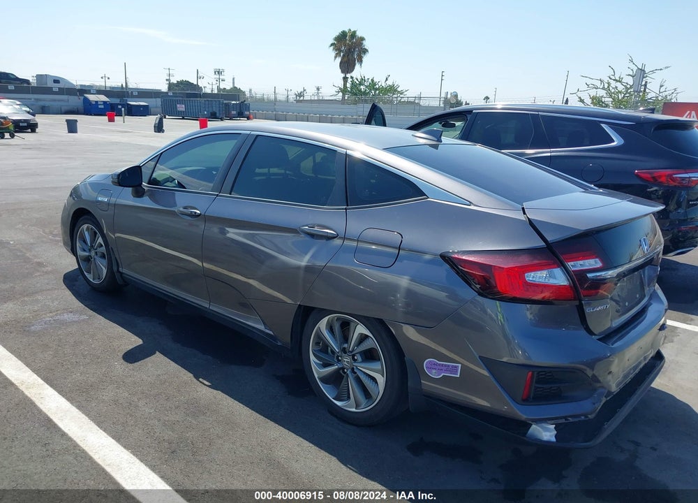 2018 HONDA CLARITY PLUG-IN HYBRID VIN: JHMZC5F1XJC023179