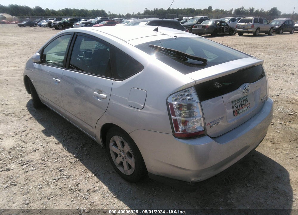 2007 TOYOTA PRIUS VIN: JTDKB20U777596727