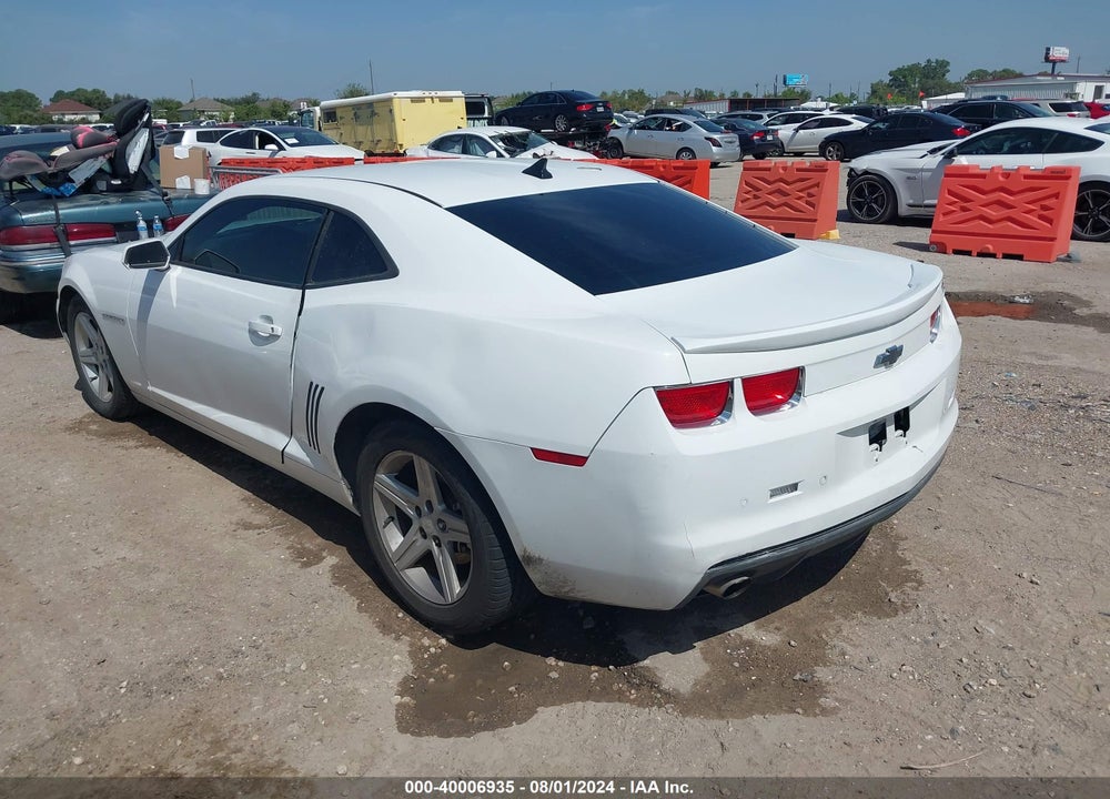 2011 CHEVROLET CAMARO 1LT VIN: 2G1FB1ED6B9210366