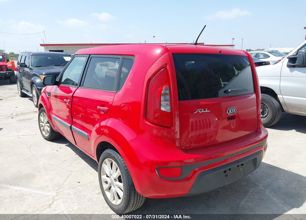 2013 KIA SOUL VIN: KNDJT2A63D7576107