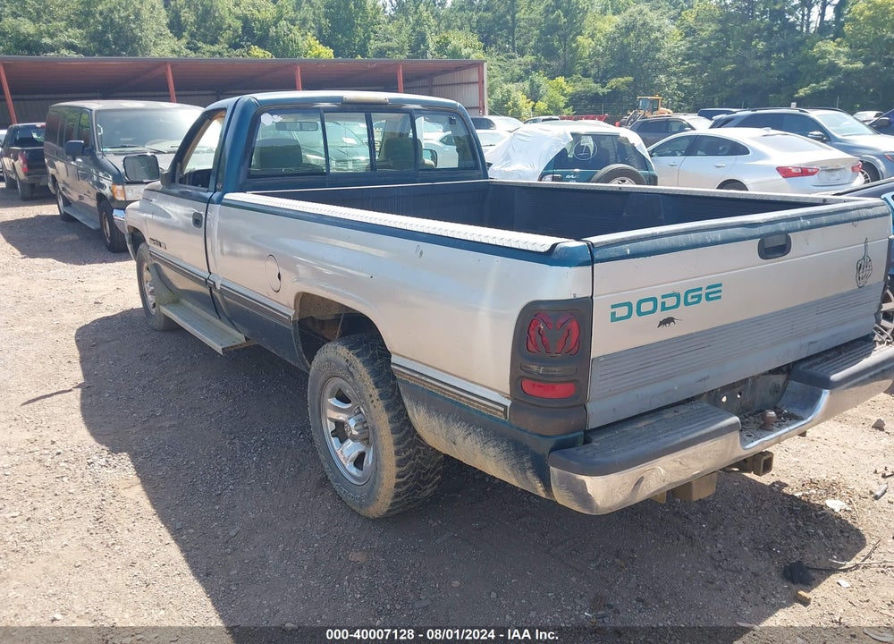 1995 DODGE RAM 1500 VIN: 1B7HC16Z7SS276835