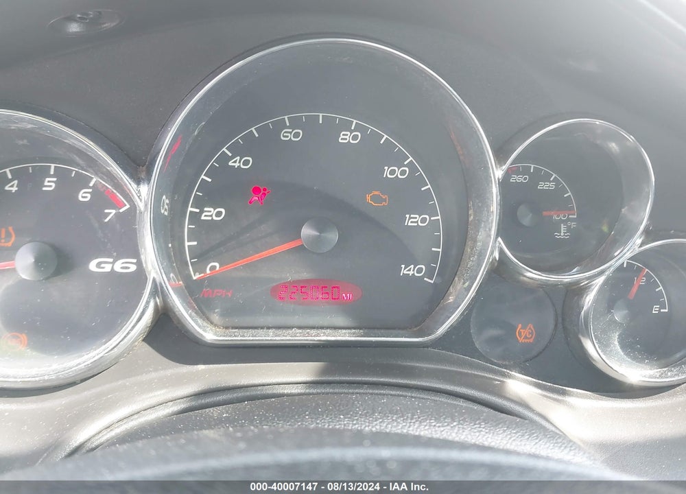 2008 PONTIAC G6 GT VIN: 1G2ZH57N384181845