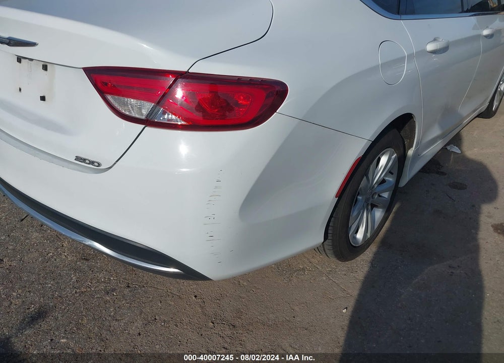 2016 CHRYSLER 200 LIMITED VIN: 1C3CCCABXGN154397