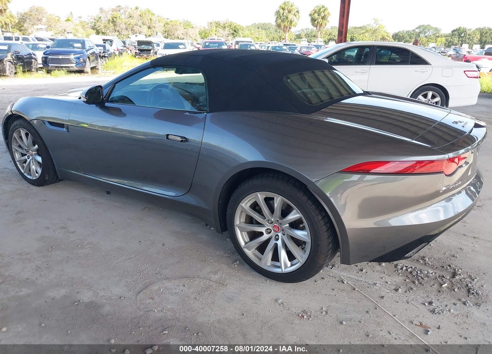 2016 JAGUAR F-TYPE VIN: SAJWA6ET8G8K32971