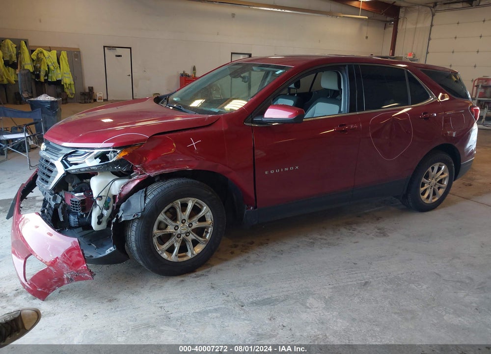 2020 CHEVROLET EQUINOX AWD LT 1.5L TURBO VIN: 2GNAXUEV1L6189384