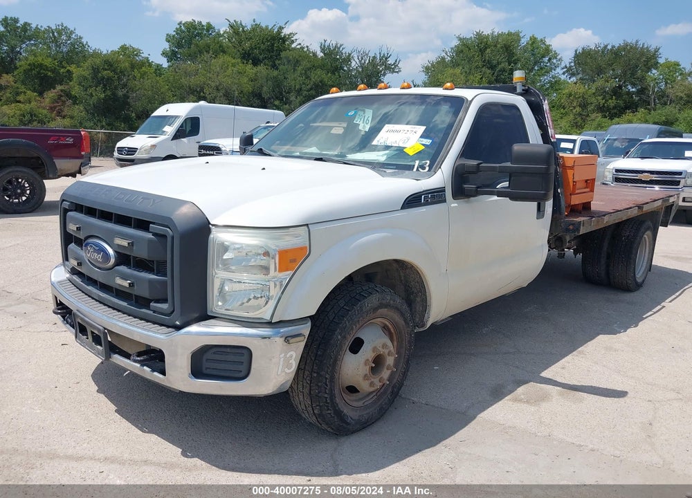 2013 FORD F-350 CHASSIS XL VIN: 1FDRF3G68DEA17487