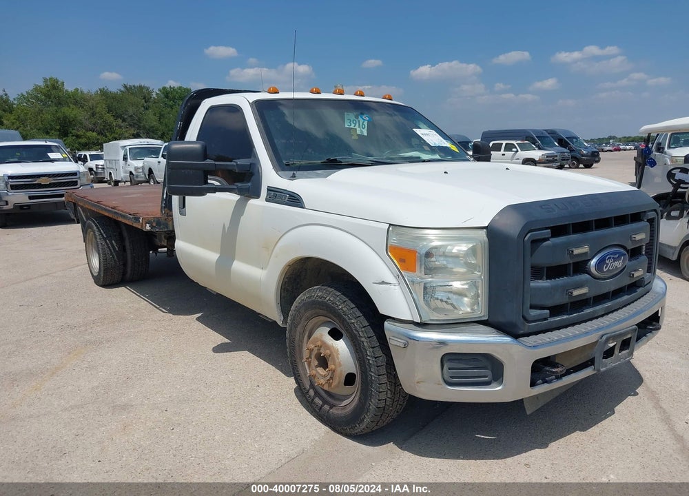 2013 FORD F-350 CHASSIS XL VIN: 1FDRF3G68DEA17487
