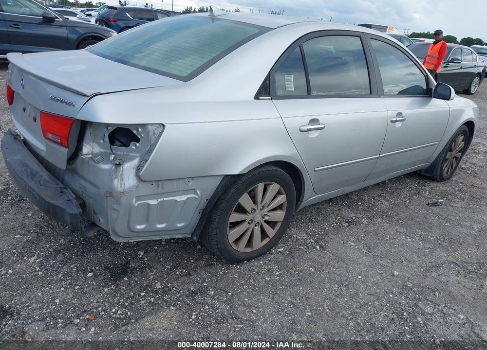2009 HYUNDAI SONATA LIMITED VIN: 5NPEU46CX9H464027