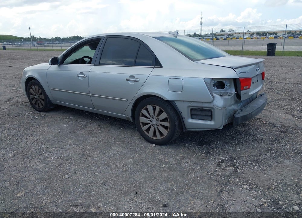 2009 HYUNDAI SONATA LIMITED VIN: 5NPEU46CX9H464027