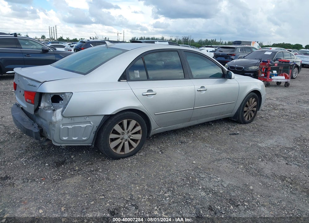 2009 HYUNDAI SONATA LIMITED VIN: 5NPEU46CX9H464027