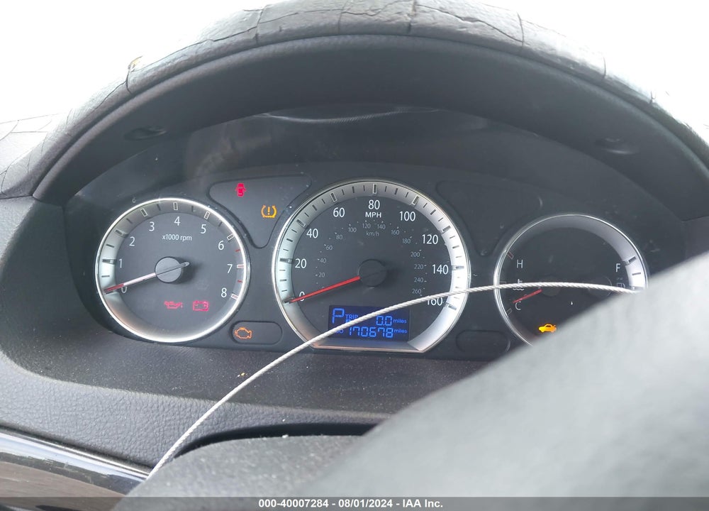 2009 HYUNDAI SONATA LIMITED VIN: 5NPEU46CX9H464027