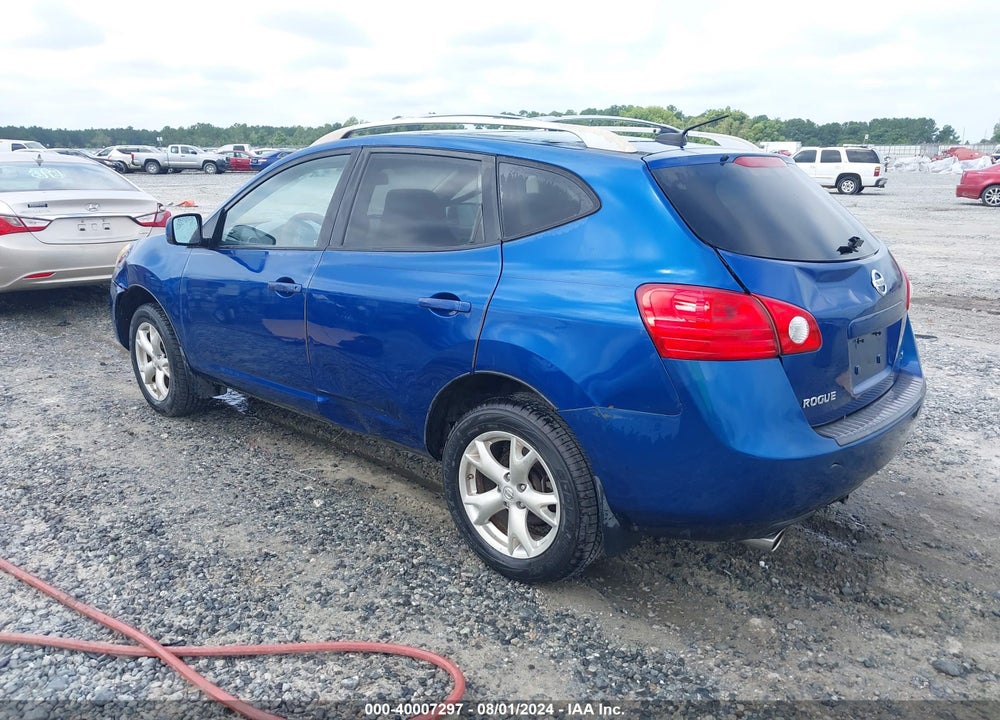 2008 NISSAN ROGUE SL VIN: JN8AS58T98W012221