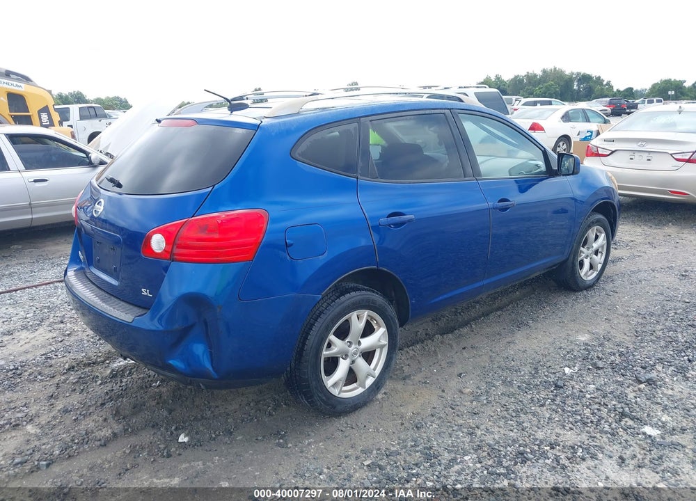 2008 NISSAN ROGUE SL VIN: JN8AS58T98W012221