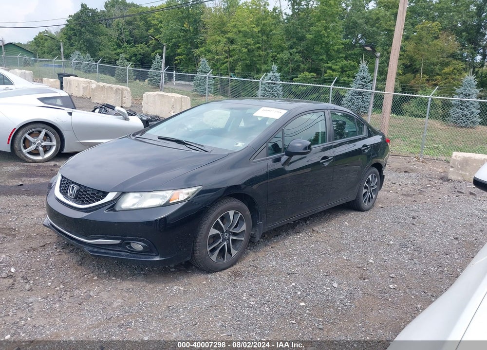 2013 HONDA CIVIC EX VIN: 19XFB2F86DE256945