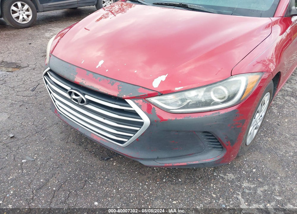 2017 HYUNDAI ELANTRA SE VIN: KMHD74LF1HU098525