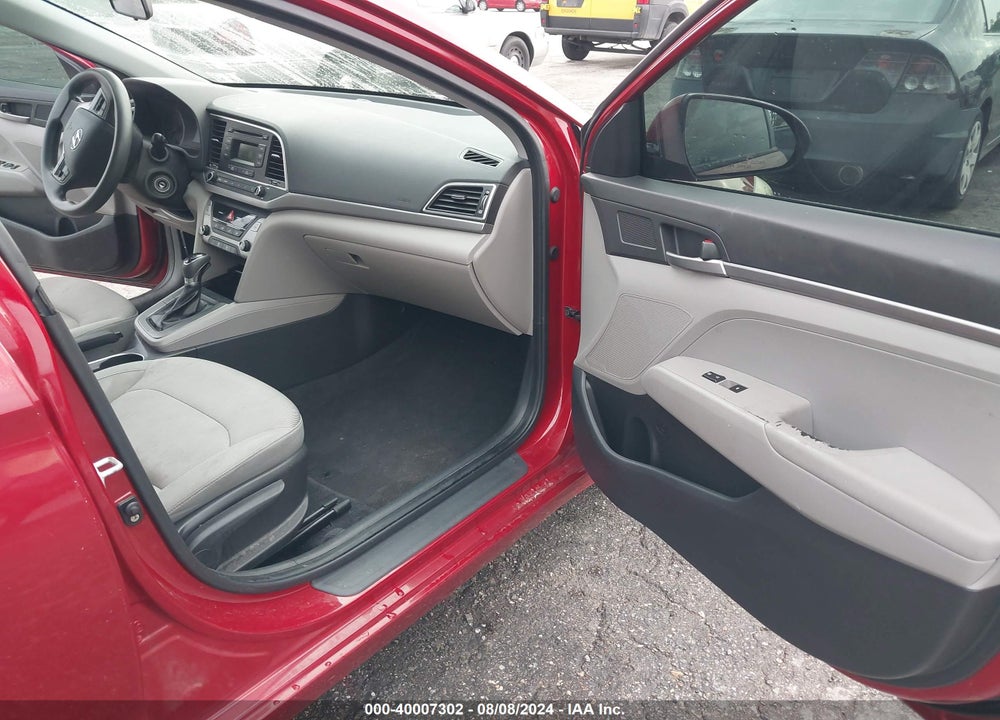 2017 HYUNDAI ELANTRA SE VIN: KMHD74LF1HU098525