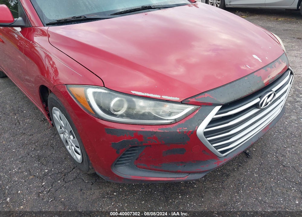 2017 HYUNDAI ELANTRA SE VIN: KMHD74LF1HU098525