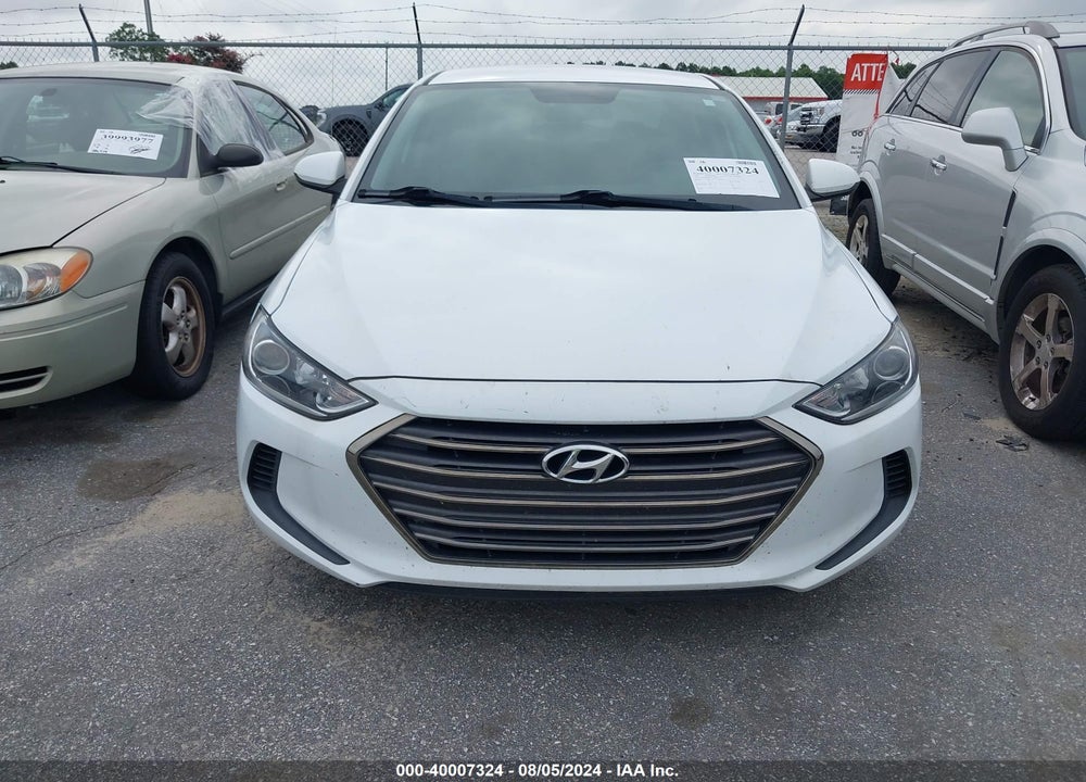 2017 HYUNDAI ELANTRA SE VIN: 5NPD84LF9HH045325