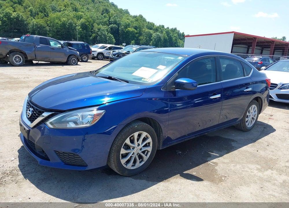 2019 NISSAN SENTRA SV VIN: 3N1AB7AP4KY348835