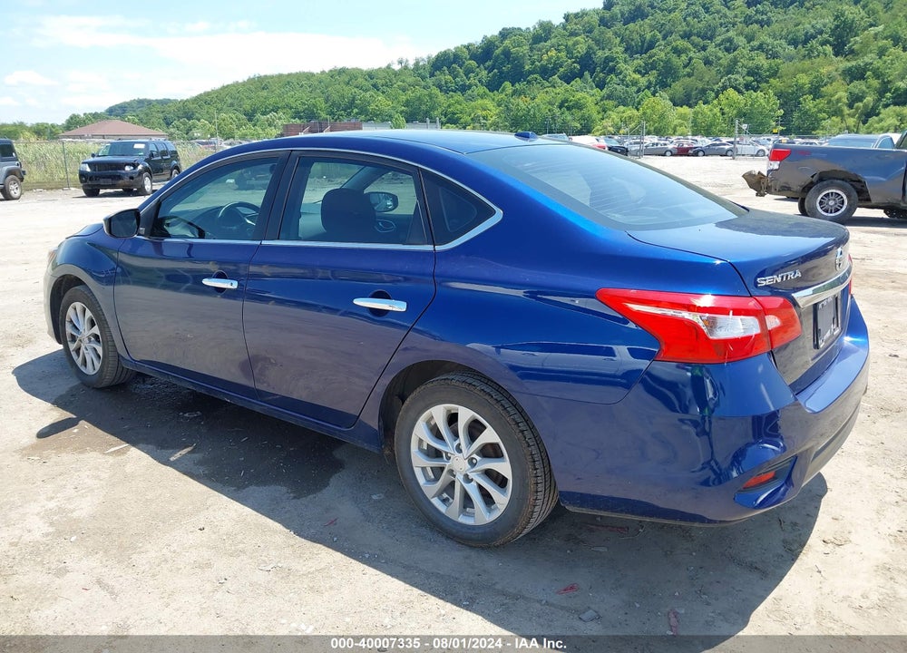 2019 NISSAN SENTRA SV VIN: 3N1AB7AP4KY348835