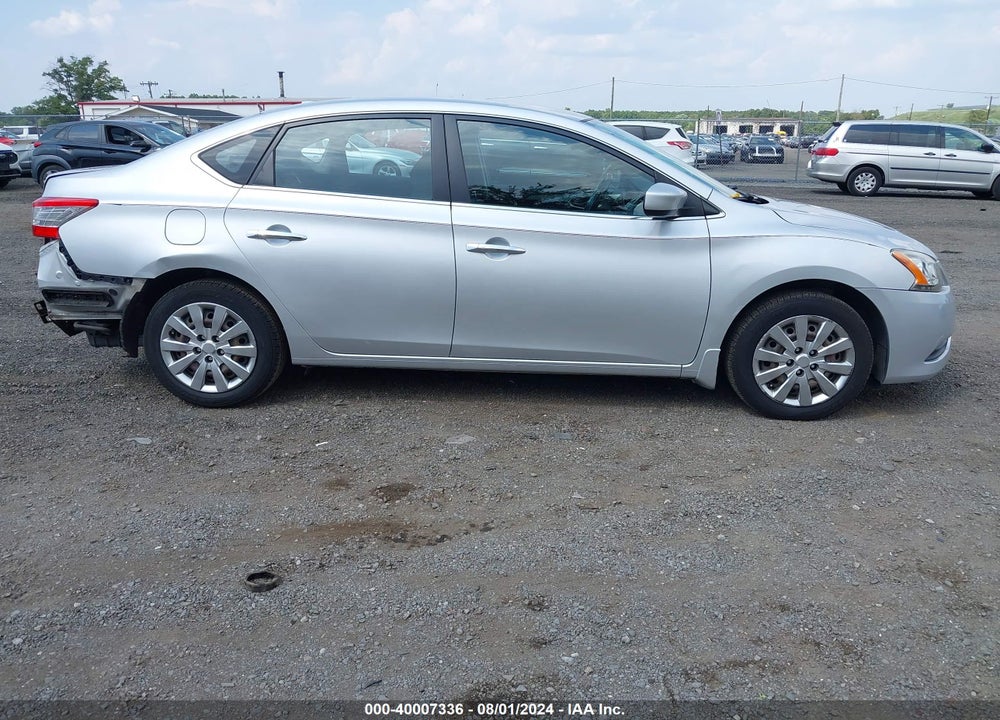 2014 NISSAN SENTRA SV VIN: 3N1AB7AP8EY313932