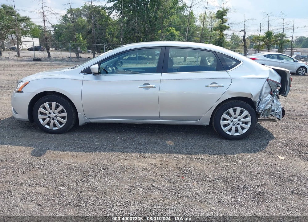 2014 NISSAN SENTRA SV VIN: 3N1AB7AP8EY313932