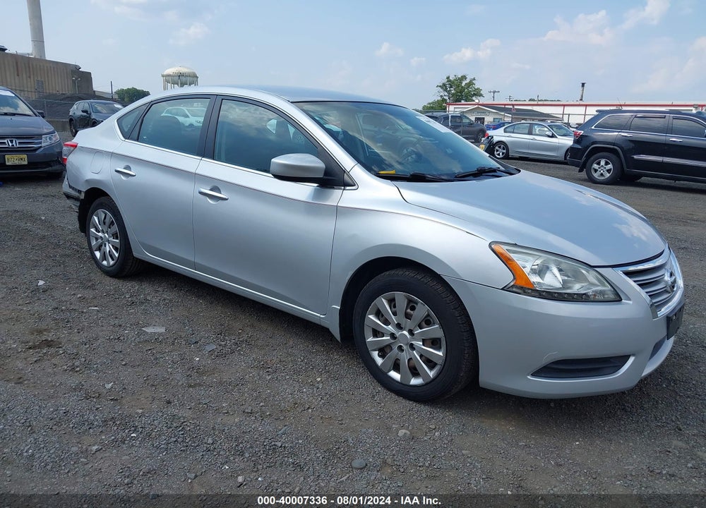 2014 NISSAN SENTRA SV VIN: 3N1AB7AP8EY313932