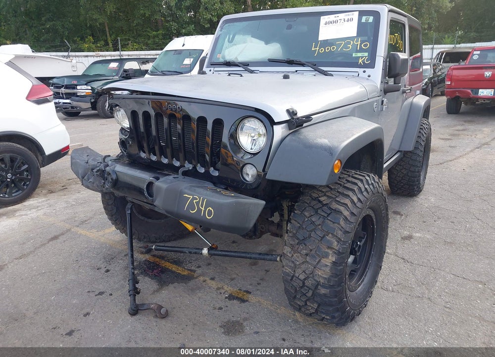 2015 JEEP WRANGLER WILLYS WHEELER VIN: 1C4AJWAG7FL677263
