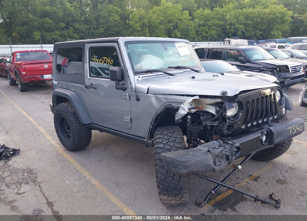 2015 JEEP WRANGLER WILLYS WHEELER VIN: 1C4AJWAG7FL677263