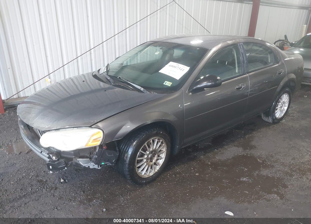 2005 CHRYSLER SEBRING VIN: 1C3EL46X85N521572