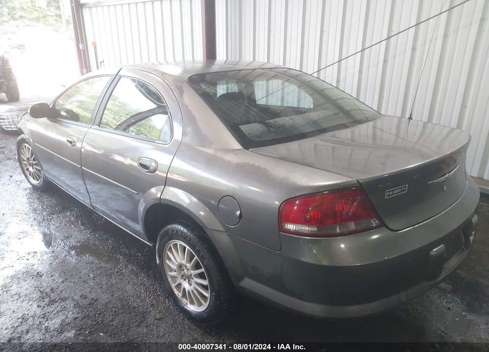 2005 CHRYSLER SEBRING VIN: 1C3EL46X85N521572