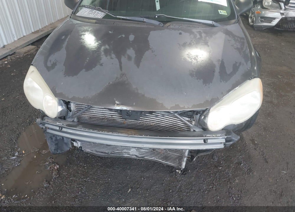 2005 CHRYSLER SEBRING VIN: 1C3EL46X85N521572