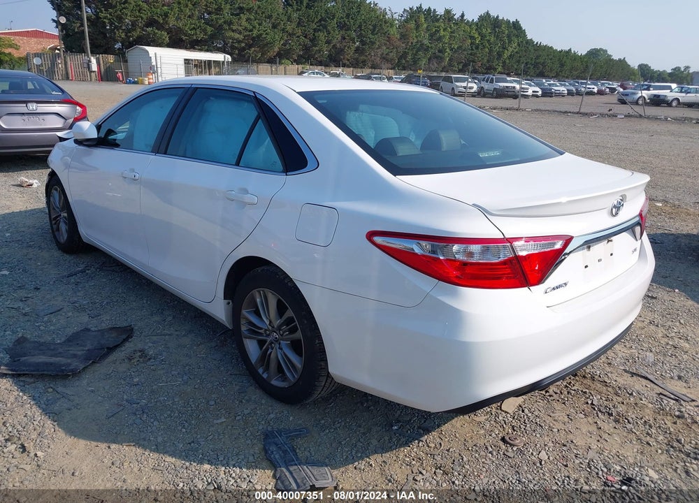 2016 TOYOTA CAMRY SE VIN: 4T1BF1FKXGU204650