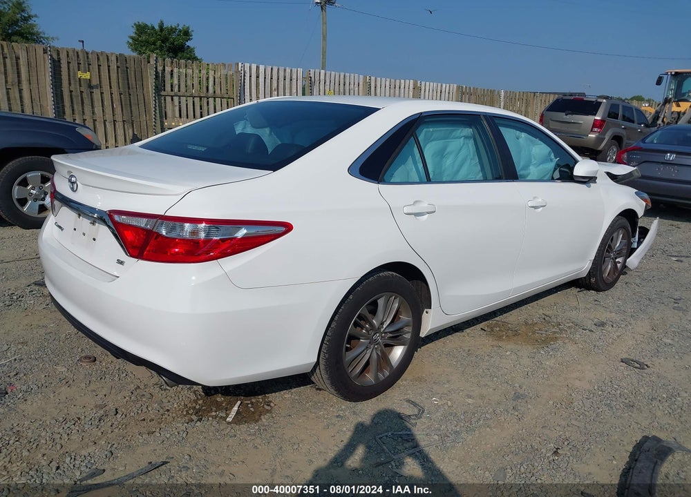 2016 TOYOTA CAMRY SE VIN: 4T1BF1FKXGU204650