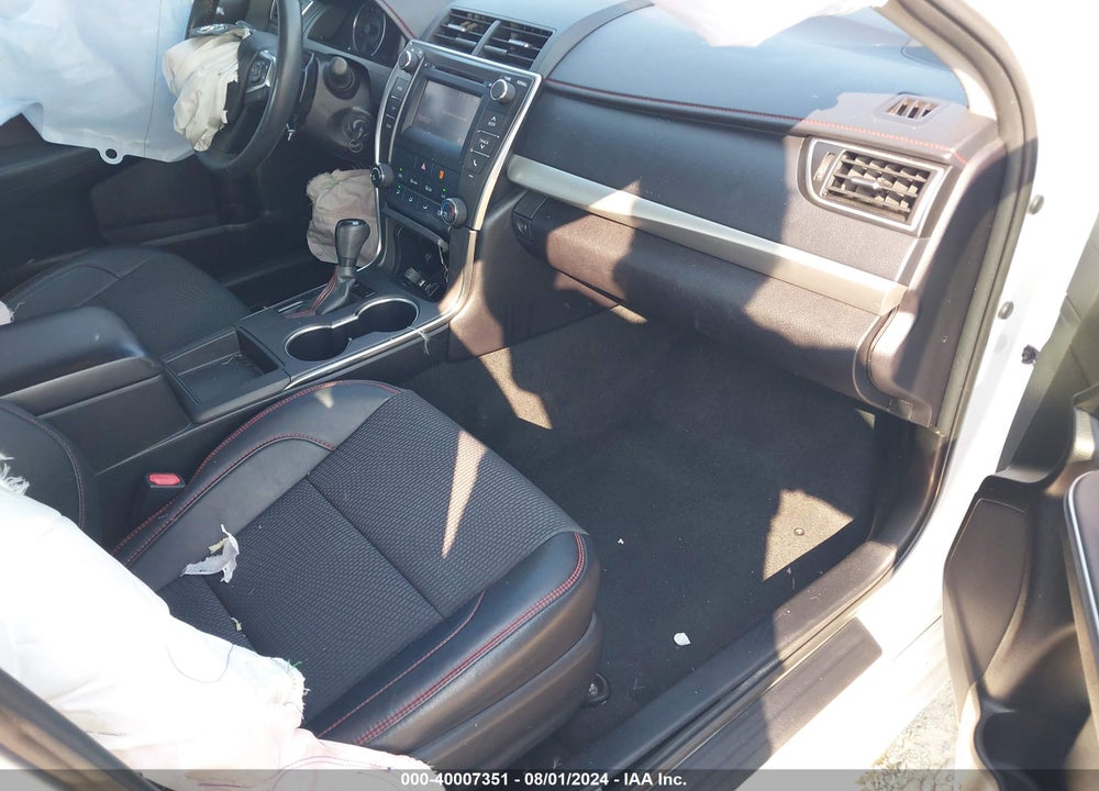 2016 TOYOTA CAMRY SE VIN: 4T1BF1FKXGU204650