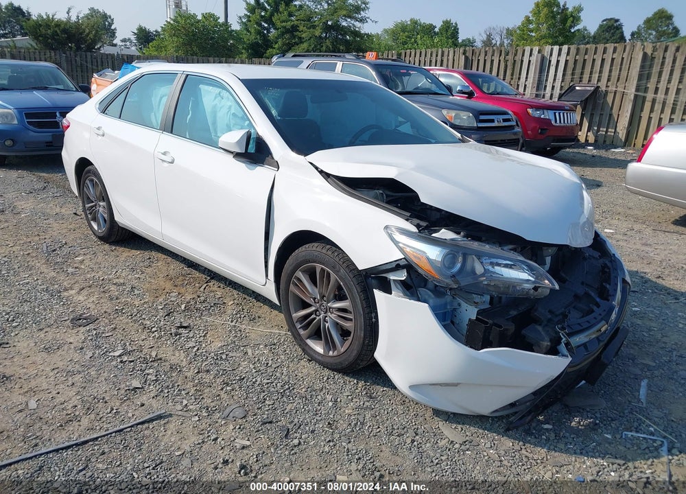 2016 TOYOTA CAMRY SE VIN: 4T1BF1FKXGU204650