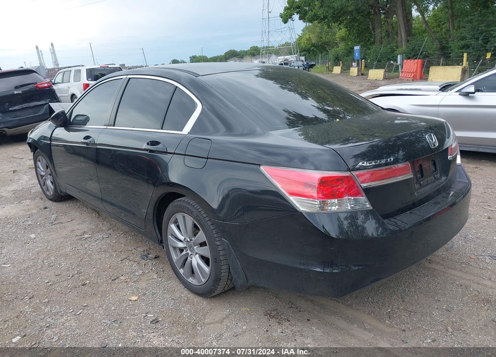 2012 HONDA ACCORD 2.4 EX VIN: 1HGCP2F7XCA054642
