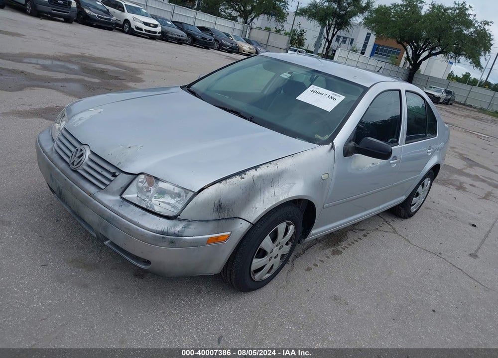 2002 VOLKSWAGEN JETTA VIN: 3VWSD69M72N167187