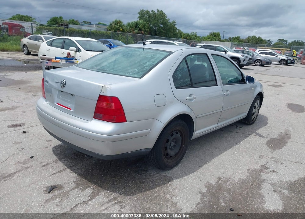 2002 VOLKSWAGEN JETTA VIN: 3VWSD69M72N167187