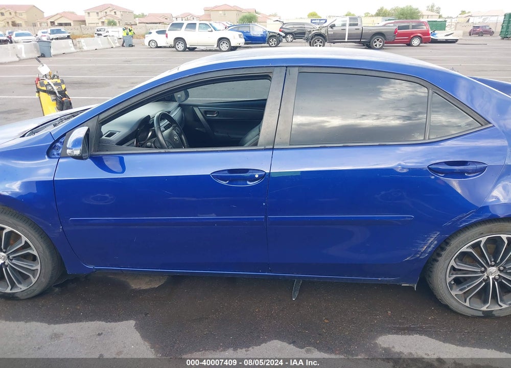 2014 TOYOTA COROLLA S PLUS VIN: 2T1BURHEXEC216775