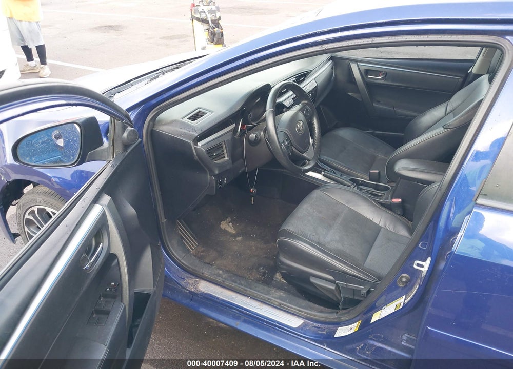 2014 TOYOTA COROLLA S PLUS VIN: 2T1BURHEXEC216775