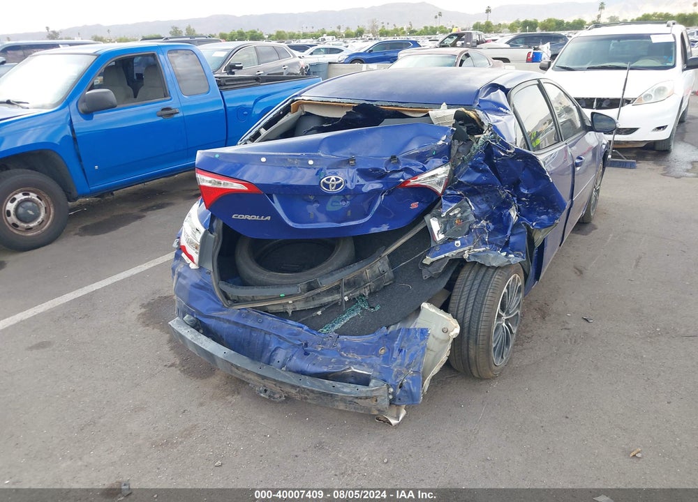 2014 TOYOTA COROLLA S PLUS VIN: 2T1BURHEXEC216775
