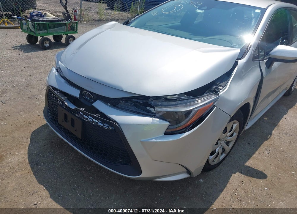2021 TOYOTA COROLLA LE VIN: 5YFEPMAE1MP221573