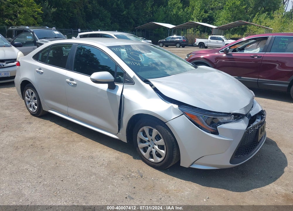 2021 TOYOTA COROLLA LE VIN: 5YFEPMAE1MP221573