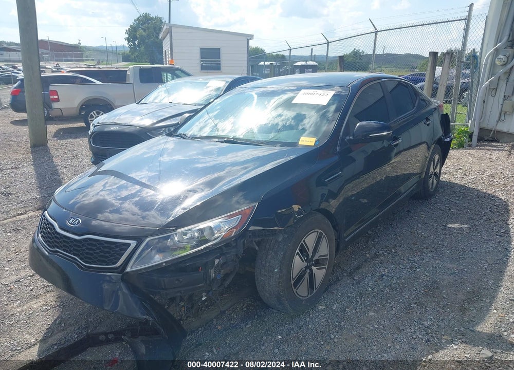 2012 KIA OPTIMA HYBRID EX VIN: KNAGM4AD6C5013495