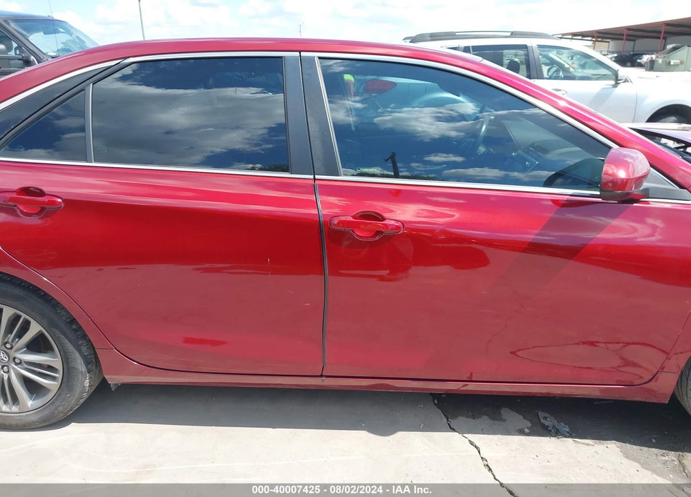 2016 TOYOTA CAMRY SE VIN: 4T1BF1FK3GU597021
