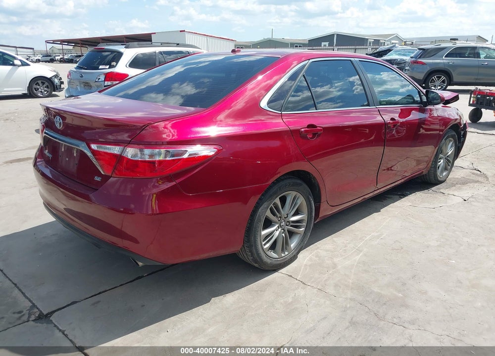 2016 TOYOTA CAMRY SE VIN: 4T1BF1FK3GU597021