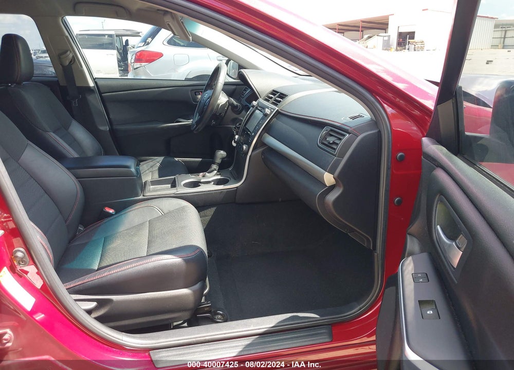 2016 TOYOTA CAMRY SE VIN: 4T1BF1FK3GU597021